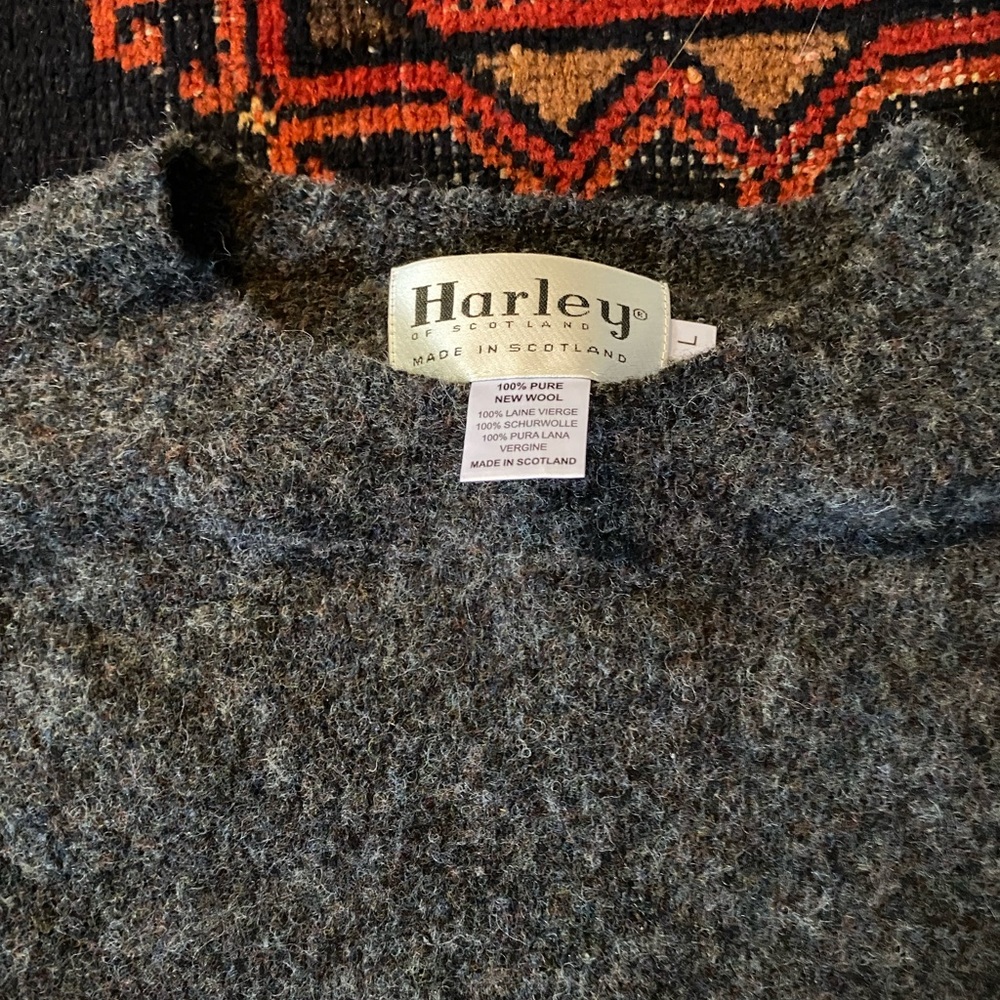 Harley wool sweater | grey